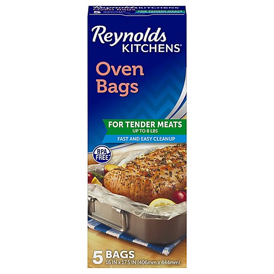 Reynolds Kitchen Oven Bags Large Size - 5 Count