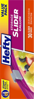 Hefty Storage Slider Bags Gallon - 30 Count - Image 4