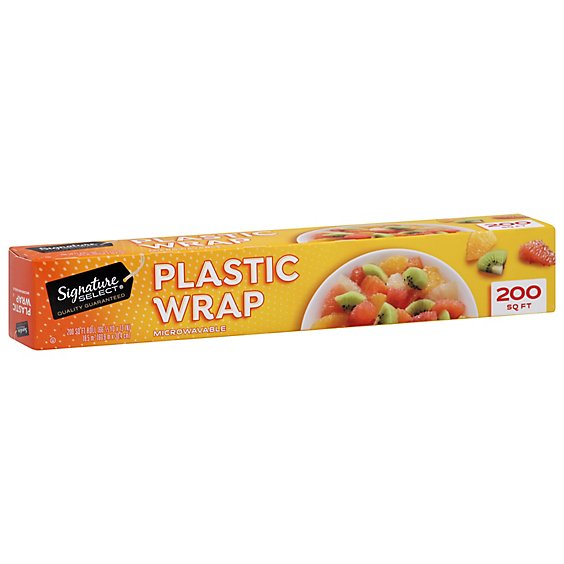 Signature SELECT Plastic Wraps Microwaveable 200 Sq. Ft. - Each
