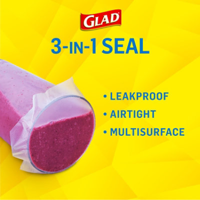 Glad Press'n Seal Plastic Food Wrap 70 Square Foot Roll - Each - Image 3