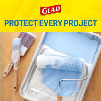 Glad Press'n Seal Plastic Food Wrap 70 Square Foot Roll - Each - Image 5