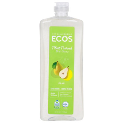 ECOS Dishmate Dish Liquid Pear Bottle - 25 Fl. Oz.