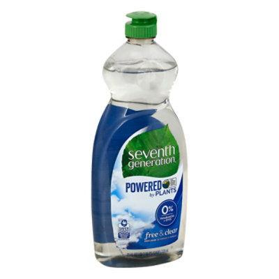 Seventh Generation Dish Liquid Soap Free & Clear - 25 Oz