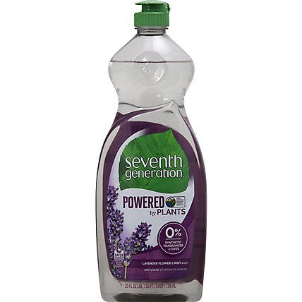 Seventh Generation Dish Liquid Soap Lavender Floral & Mint - 25 Fl. Oz. - Image 2