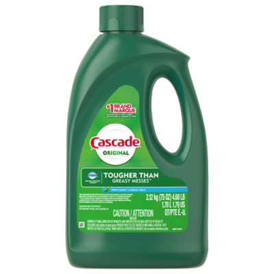 Cascade Fresh Scent Gel Dishwasher Detergent - 75 Fl. Oz.