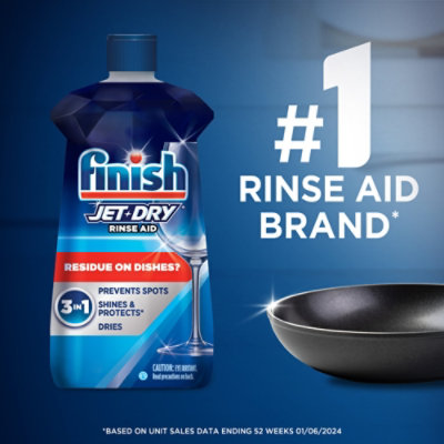 Finish Jet Dry Rinse Aid Dishwasher Rinse Agent and Drying Agent - 8.45 Oz - Image 6