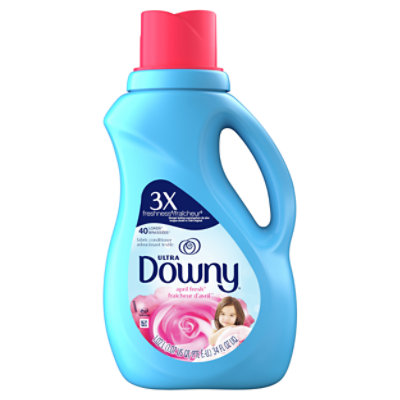 Downy Ultra Fabric Conditioner Liquid April Fresh 40 Loads - 34 Fl. Oz. - Image 1