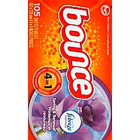 Bounce Fabric Softener Dryer Sheets Spring & Renewal Box - 105 Count - Image 3