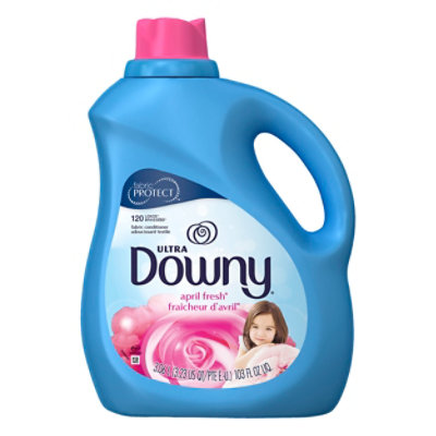 Downy Ultra Fabric Conditioner Liquid April Fresh 120 Loads - 103 Fl. Oz. - Image 1