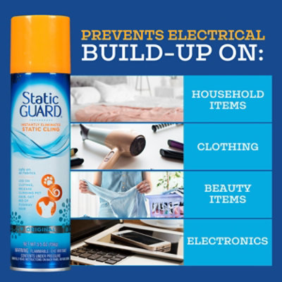 Static Guard Static Cling Eliminator Aerosol - 5.5 Oz - Image 3