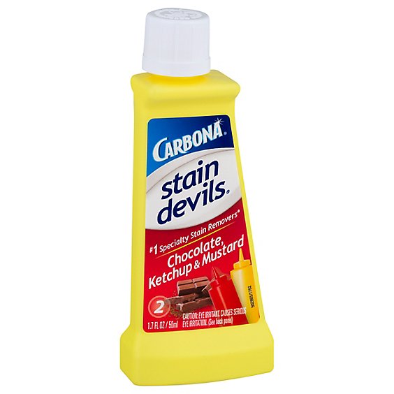 Carbona Stain Devils Stain Remover Chocolate Ketchup & Mustard Bottle - 1.7 Fl. Oz.