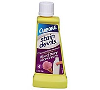 Carbona Stain Devils Stain Remover Blood Dairy & Ice Cream Bottle - 1.7 Fl. Oz.