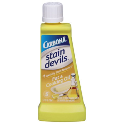 Carbona Stain Devils Stain Remover Fat & Cooking Oil Bottle - 1.7 Fl. Oz.