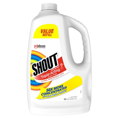 Shout Triple Acting Laundry Stain Remover Refill