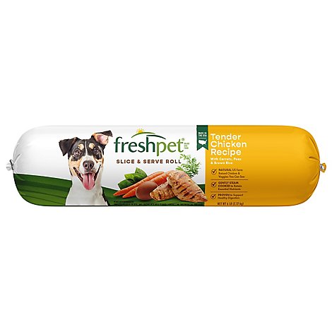 Freshpet Select Dog Food Tender Chicken Recipe Wrapper - 6 Lb