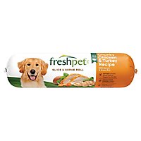 Freshpet Select Dog Food Chunky Chicken & Turkey Recipe Wrapper - 1.5 Lb - Image 2