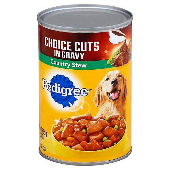 Pedigree Choice Cuts In Gravy Dog Food Adult Wet Country Stew - 22 Oz