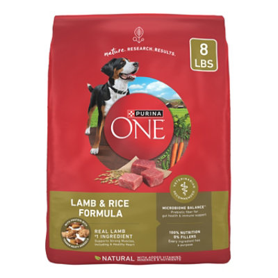 Purina ONE Smartblend Lamb And Rice Dry Dog Food 8 Lbs Jewel Osco