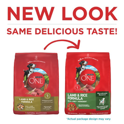 Purina ONE Smartblend Lamb And Rice Dry Dog Food - 8 Lbs - Image 2