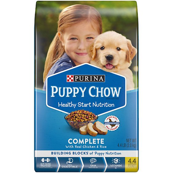 Puppy Chow Dog Food Dry Complete Chicken - 4.4 Lb