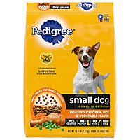 PEDIGREE Dog Food Dry For Small Dog Nutrition Roasted Chicken Rice & Vegetable Bag - 15.9 Lb - Image 3