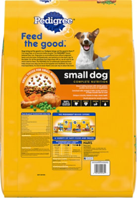 whats in pedigree puppy food