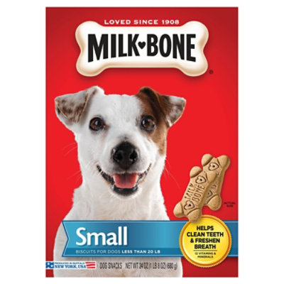 Milk-Bone Dog Snacks Biscuits Small Box - 24 Oz - Image 3