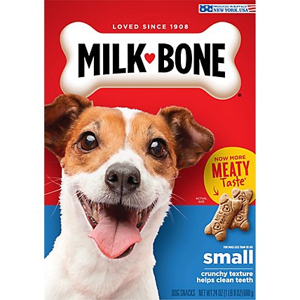 Milk-Bone Dog Snacks Biscuits Small Box - 24 Oz - Image 2