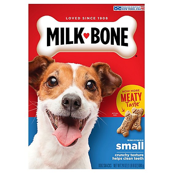 Milk-Bone Dog Snacks Biscuits Small Box - 24 Oz