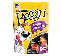 Beggin Dog Treats Original With Bacon - 6 Oz