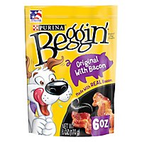 Purina Beggin Strips Bacon Dog Treats - 6 Oz - Image 1