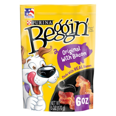 Beggin Dog Treats Original With Bacon - 6 Oz