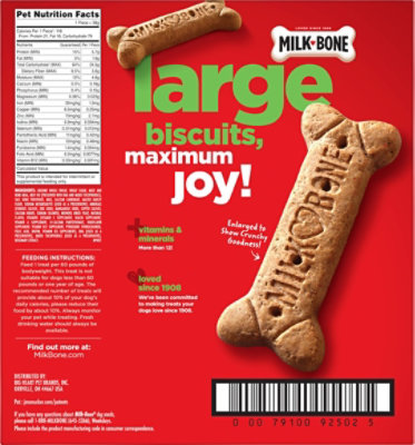 Milk-Bone Dog Snacks Biscuits Large Value Size Box - 10 Lb - Image 5