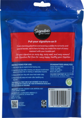 Signature Pet Care Dog Treat Munchy Sticks Beef Basted - 20 Count - Image 6