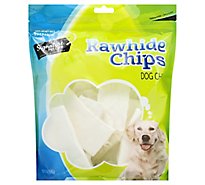 Signature Pet Care Dog Treat Natural Rawhide Chips - 16 Oz