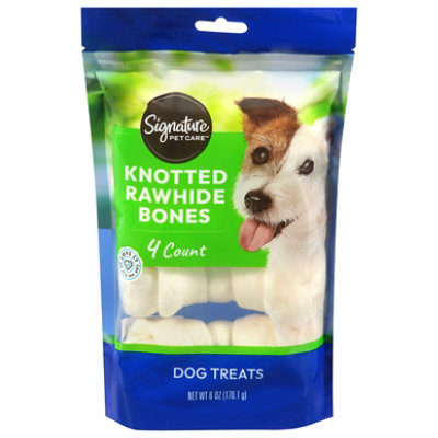 knotted rawhide bones for dogs