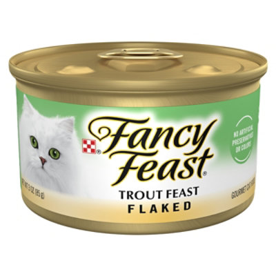 Fancy Feast Cat Food Wet Trout - 3 Oz - Image 1