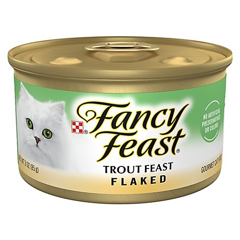 Fancy Feast Cat Food Wet Trout - 3 Oz
