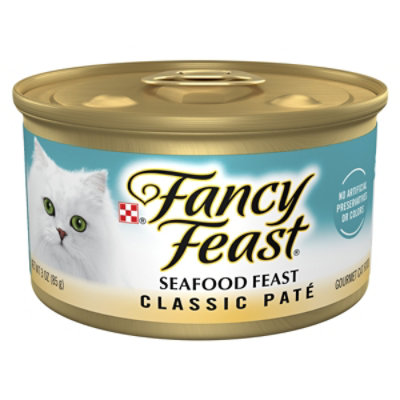 Fancy Feast Seafood Cat Wet Food 3 Oz Vons