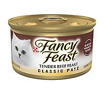 Fancy Feast Beef Pate Wet Cat Food - 3 Oz