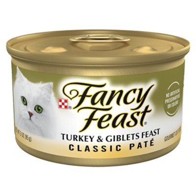 Fancy Feast Turkey And Giblets Cat Wet Food - 3 Oz - Image 1