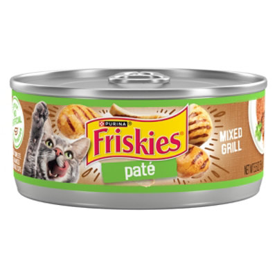 Purina Friskies Pate Mixed Grill Cat Wet Food - 5.5 Oz - Image 1