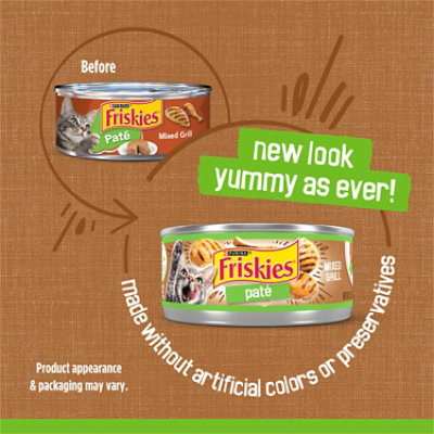 Purina Friskies Pate Mixed Grill Cat Wet Food - 5.5 Oz - Image 4