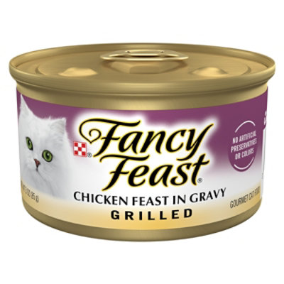 Fancy Feast Grilled Grilled Chicken Cat Wet Food 3 Oz