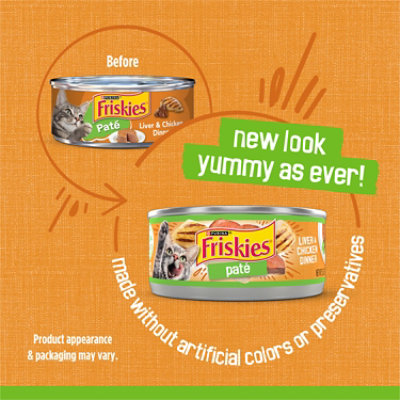 Friskies Cat Food Wet Pate Liver & Chicken - 5.5 Oz - Image 4