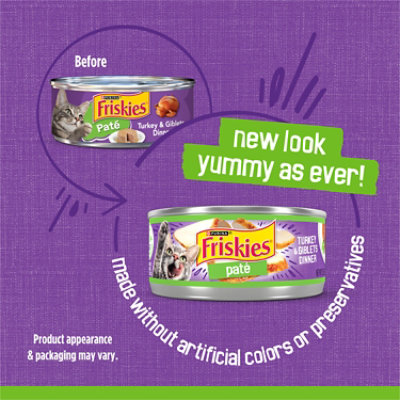 Purina Friskies Pate Turkey and Giblets Dinner - 5.5 Oz - Image 2