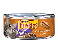 Friskies Cat Food Wet Meaty Bits Chicken - 5.5 Oz