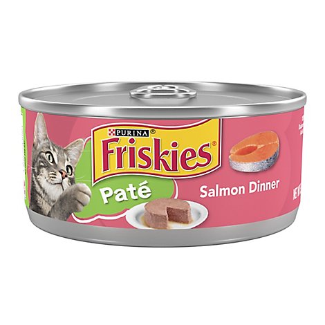Friskies Cat Food Wet Salmon Pate - 5.5 Oz