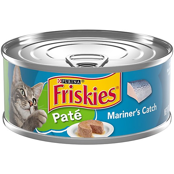Friskies Cat Food Pate Ocean Mariners Catch Can - 5.5 Oz