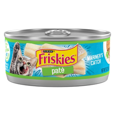 Friskies Cat Food Pate Ocean Mariners Catch Can - 5.5 Oz - Image 1